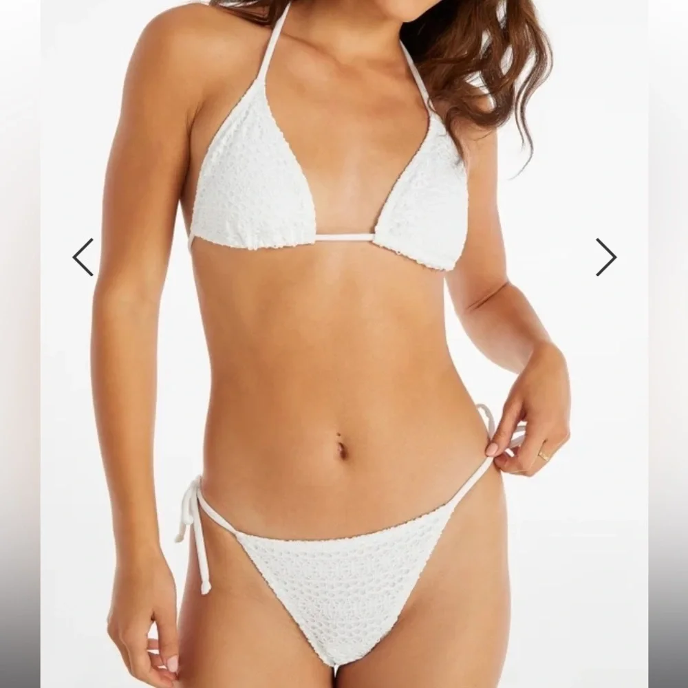 NWT Dorina Baule White Bikini L P75